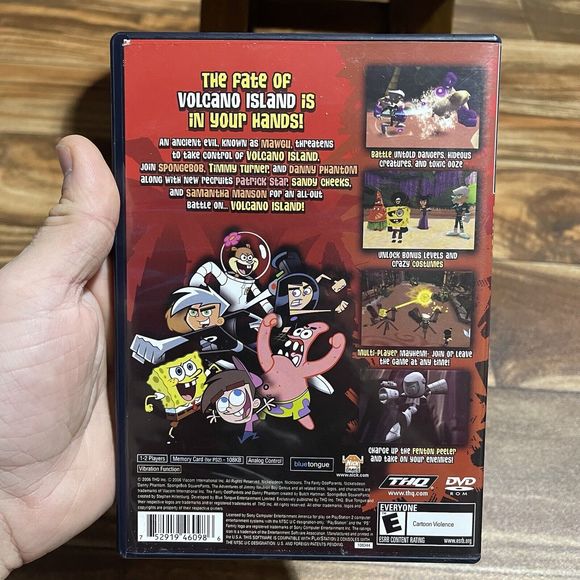 Nicktoons: Battle for Volcano Island (Sony PlayStation 2, 2006) CIB Complete - Picture 5 of 7